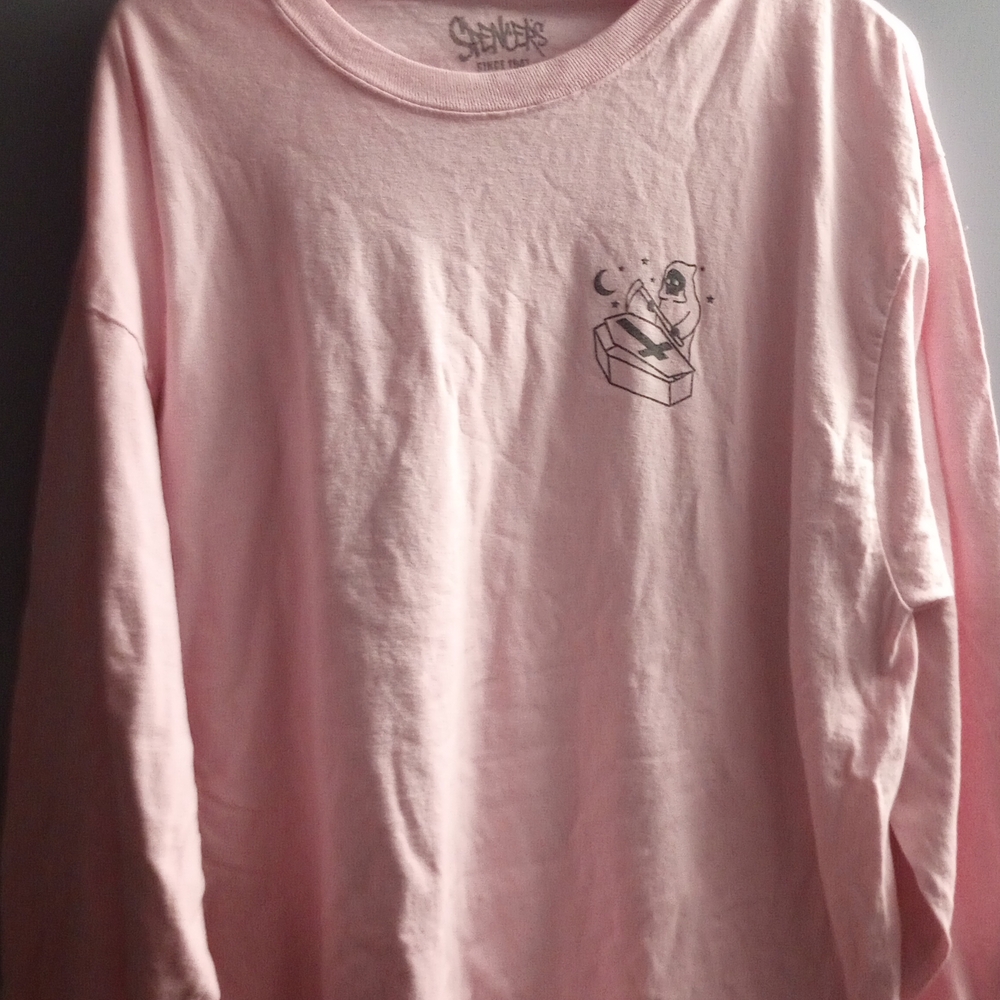 Spencer's Pink Long Sleeve Tee
